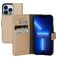 Mobiparts Saffiano Wallet iPhone 13 Pro Klapphülle Portemonnaie - Copper