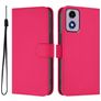 Mobigear Urban Wallet Motorola Moto G04 Hülle Klapphülle Geldbörse - Rose Red