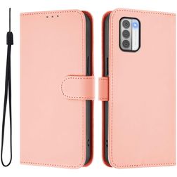 Mobigear Urban Wallet Nokia G42 Klapphülle Portemonnaie - Pink