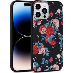 Mobigear Flowers iPhone 14 Pro Max Hülle Hardcase Backcover - Model 2