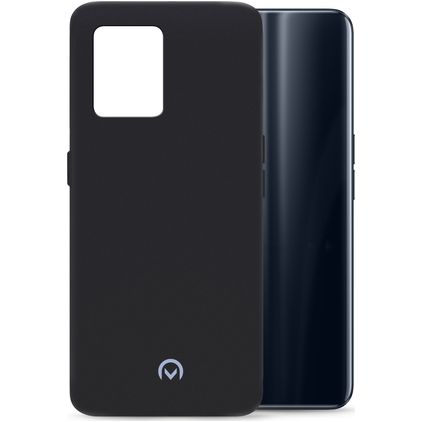 Mobilize Rubber Gelly Realme 9 4G Hülle Flexibles TPU Backcover - Matt Black
