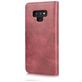 Mobigear Snap Button Samsung Galaxy Note 9 Hülle Abnehmbare 2in1 Klapphülle Geldbörse - Rot
