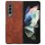 Mobigear Excellent Samsung Galaxy Z Fold 4 Hülle Hardcase Backcover - Braun