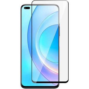 Mobigear Premium HONOR 50 Lite Panzerglas Gehärtetes Glas Displayschutz - Hüllenfreundlich - Schwarz