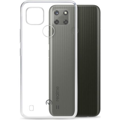 Mobilize Gelly Durchsichtig Realme C25Y Hülle Flexibles TPU Backcover - Transparent