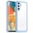 Mobigear Crystal Samsung Galaxy A14 Hülle Hardcase Backcover - Transparent / Blau
