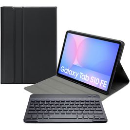 Mobilize Detachable Bluetooth Keyboard Samsung Galaxy Tab S10 FE Hülle QWERTY Bluetooth Tastatur Klapphülle - Schwarz
