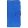 Mobigear Croco Realme X50 Hülle Klapphülle Geldbörse - Blau