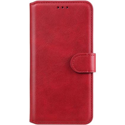 Mobigear Wallet Realme GT Neo 3 Hülle Klapphülle Geldbörse - Rot