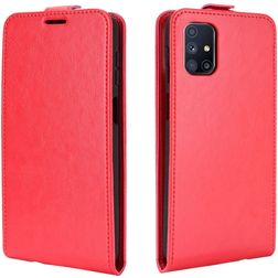 Mobigear Samsung Galaxy M51 Hülle Flipcase - Rot