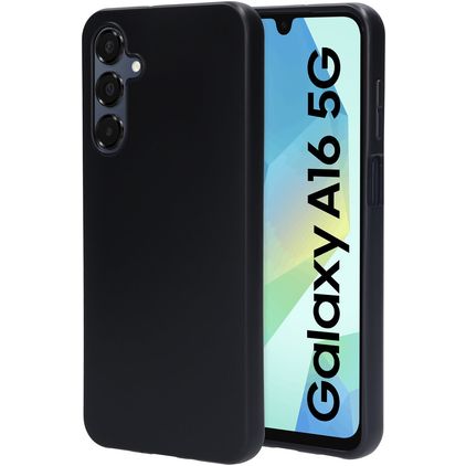 Mobiparts Classic Samsung Galaxy A16 Hülle Flexibles TPU Backcover - Schwarz