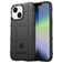 Mobigear Rugged Shield iPhone 14 Hülle Flexibles TPU Backcover Stoßfest - Schwarz