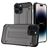 Mobigear Outdoor iPhone 14 Pro Max Hülle Hardcase Backcover Stoßfest - Grau