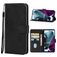 Mobigear Wallet Motorola Moto G200 5G Hülle Klapphülle Geldbörse - Schwarz