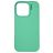 Nudient Base iPhone 16 Pro Max Silikon Hülle Backcover - Mint Green