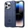 Mobigear Rugged Shield iPhone 15 Pro Hülle Flexibles TPU Backcover Stoßfest - Blau
