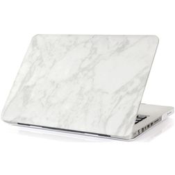 Mobigear Marble MacBook Pro 13 Zoll (2008-2012) Hardshell Hülle Laptop Cover MacBook Case - Grau - Modell A1278