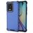 Mobigear Honeycomb Huawei P40 Hülle Hardcase Backcover Stoßfest - Blau