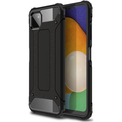 Mobigear Outdoor Samsung Galaxy A22 5G Hardcase Backcover Shockproof - Schwarz