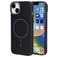Mobiparts Slim Line iPhone 14 MagSafe Hülle Hardcase Backcover - Onyx Black