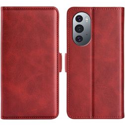 Mobigear Slim Magnet Motorola Edge X30 Hülle Klapphülle Geldbörse - Rot