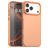 Mobigear Crystal iPhone 17 Pro Hülle Hardcase Backcover - Orange