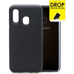 My Style Tough Samsung Galaxy A20e Hülle Hardcase Backcover Stoßfest - Schwarz