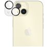 PanzerGlass PicturePerfect iPhone 15 Gehärtetes Glas Kamera Schutz - Hüllenfreundlich - Schwarz