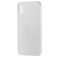 Mobigear Colors iPhone XS Max Hülle Flexibles TPU Backcover - Weiß
