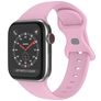Mobigear Sport Dual Silikon Apple Watch Armband Drückerschließe - 49/46/45/44 mm - Lavendel
