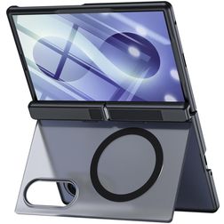 Mobigear Kickstand Samsung Galaxy Z Fold 8 MagSafe Hardcase Backcover Shockproof mit Ständer - Schwarz