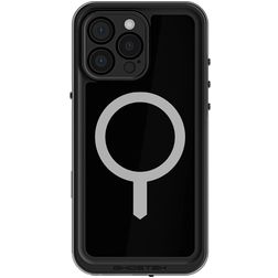 Ghostek Nautical Slim iPhone 16 Pro Max Wasserdicht MagSafe Hülle Hardcase Backcover Stoßfest - Schwarz