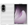 Mobigear Bumpy Samsung Galaxy Z Fold 8 Hülle Flexibles TPU Backcover - Weiß