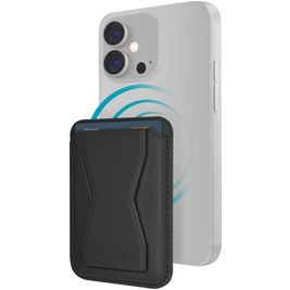 Mobilize Magnet Kartenetui - 2 Karten - MagSafe Kompatibel - Schwarz