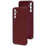 Mobiparts Samsung Galaxy A14 Silikon Hülle Backcover - Plum Red