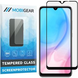 Mobigear Premium Xiaomi Redmi 9C Panzerglas Gehärtetes Glas Displayschutz - Hüllenfreundlich - Schwarz