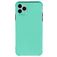 Mobigear Cushion iPhone 12 Pro Max Hülle Flexibles TPU Backcover Stoßfest - Türkis