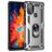 Mobigear Armor Ring Motorola Moto G50 Hülle Hardcase Backcover Stoßfest mit Ringhalter - Silber