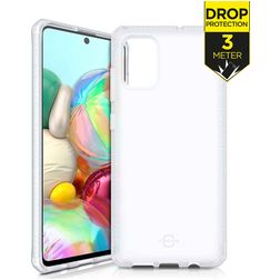 ITSkins SpectrumFrost Durchsichtig Samsung Galaxy A71 Hülle Hardcase Backcover Stoßfest - Transparent
