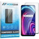 Mobigear Premium Realme C25Y Panzerglas Gehärtetes Glas Displayschutz - Hüllenfreundlich - Schwarz