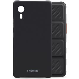 Mobilize Rubber Gelly Samsung Galaxy Xcover 7 Hülle Flexibles TPU Backcover - Matt Black