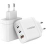 Mobilize Triple USB / USB-C Ladegerät Power Delivery 65W - Weiß