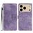 Mobigear Butterfly iPhone 18 Pro Max Klapphülle Portemonnaie - Lila
