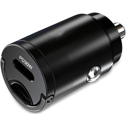Mobilize Single USB-C Autoladegerät Power Delivery 30W - Schwarz