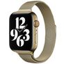 Mobigear Slim Loop Milanaise Apple Watch Armband Magnetverschluss - 49/46/45/44 mm - Bronze Gold