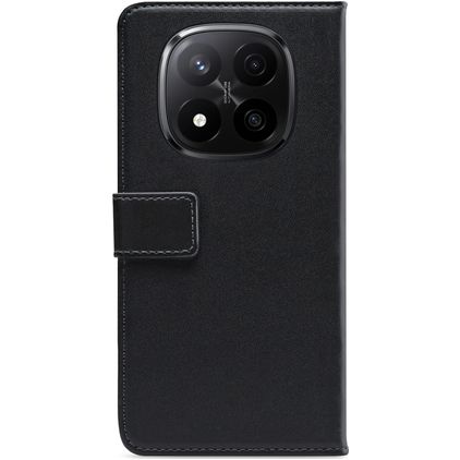 Mobilize Classic Gelly Wallet Xiaomi Redmi Note 14 Pro Plus 5G Hülle Klapphülle Geldbörse - Schwarz