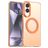 Mobigear Shockproof Samsung Galaxy S25 Edge MagSafe Hülle Hardcase Backcover - Orange