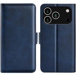 Mobigear Slim Magnet iPhone 18 Pro Max Hülle Klapphülle Geldbörse - Dunkelblau