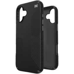 Speck Presidio2 Grip iPhone 16 Plus Hülle Hardcase Backcover Stoßfest - Schwarz
