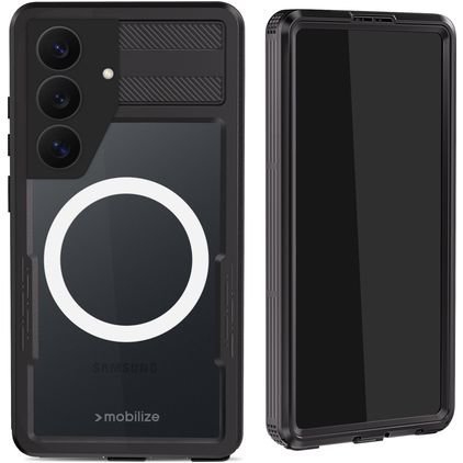 Mobilize Waterproof Samsung Galaxy S26 Ultra Wasserdicht MagSafe Hülle Hardcase Backcover - Schwarz